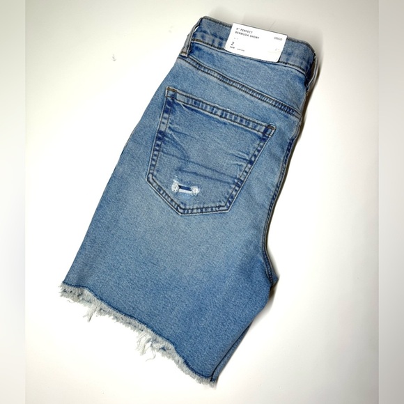 American Eagle Women’s High Rise 8’’ Perfect Bermuda Shorts Size- 2 - Picture 6 of 6